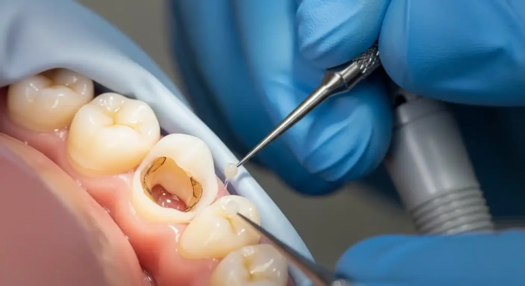 front and back tooth composite fillings